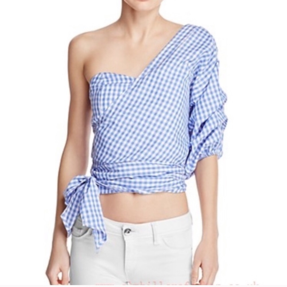 MLM Label Gingham Top